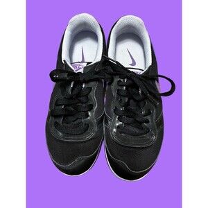 Nike Women’s Eclipse Black And Purple Running Shoes Size 7